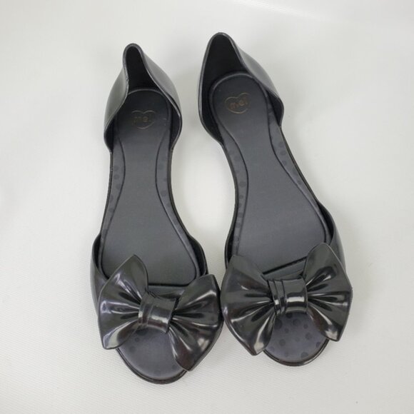 Melissa Scented Soft Jelly Ballet Flats - Bow - Picture 1 of 9